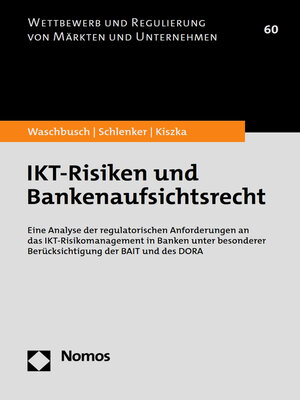cover image of IKT-Risiken und Bankenaufsichtsrecht